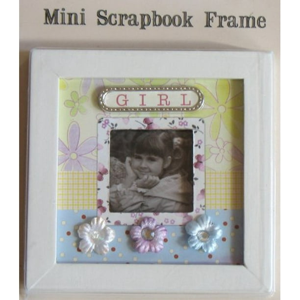 Nantucket Home Girl Mini Scrapbook Frame 1-1/2 X 1-1/2 Nantucket Home Girl Mini Scrapbook Frame 1-1/2 X 1-1/2